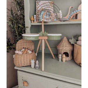 Juego de Batería de Madera Personalizado para Niños con Nombre, Diseño de Estrellas Azules Cooper, Organizador de Juguetes con Soporte, para Uso en el Dormitorio - Product Image 6