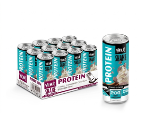 OEM/ODM Marque Privée Vente en Gros Café Glacé VINUT 330ml (Riche en Protéines, Sans Gluten, Sans Sucre, 24 Canettes/Boîte de 24) - Product Image 3