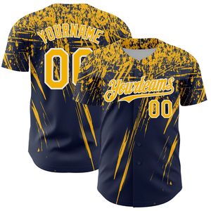 Maillot de baseball en coton biologique 100% imprimé sérigraphié, col en V, fermeture boutonnée intégrale, manches courtes, antibactérien, logo personnalisé sur le devant - Product Image 3