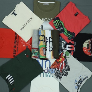 Venta al por mayor, listo para enviar, proveedor global de camisetas, fabricado en Bangladesh, lote en stock, camisetas personalizadas OEM ODM con hombros caídos para unisex - Product Image 2