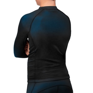 T-shirt de compression à manches longues personnalisé, protection UV, pour le surf, le MMA, le BJJ, le fitness, avec logo et options de design personnalisés - Product Image 2