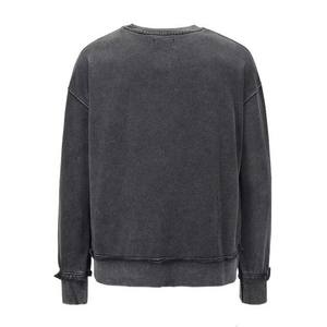 Sudadera de Forro Polar Barata para Hombre, Cuello Redondo, Venta al por Mayor, Color Sólido, Mangas Largas, Logotipo Personalizado, Sudaderas Básicas para Hombre - Product Image 4