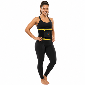 Ceinture de sudation de fitness haut de gamme très demandée, offrant un soutien réglable, un confort léger et des mouvements flexibles pendant les séances d'entraînement - Product Image 6