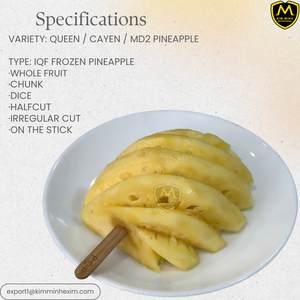 Piña Congelada IQF de Vietnam _ Exportador B2B Confiable para Importadores Globales - Product Image 3