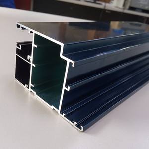 Profil de cadre de fenêtre et de porte en alliage d'aluminium anodisé SHALUMI Série 6000 Modèle M182 Décorations Tolerance 1% Fabriqué par Song Hong - Product Image 1