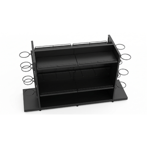 Display <b>Rack</b> Powder Coating 20kg, customizable Vertical Fashion <b>Rack</b> F5 Freestanding Various 4 Layers Adjustable, customizable - Product Image 1