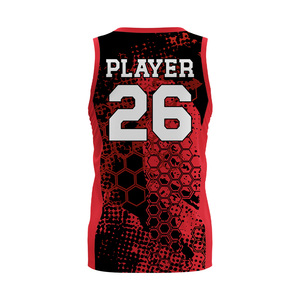 Maillot de basketball haute performance sur mesure, respirant, pour les sports d'équipe de compétition - Product Image 6