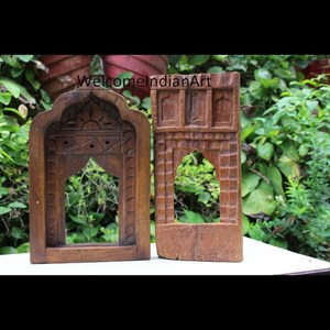 กรอบไม้ขนาดเล็กสไตล์วินเทจสำหรับแขวนติดผนังที่หรูหรารุ่นที่1จากร้านค้างานฝีมือของอินเดีย - Product Image 5