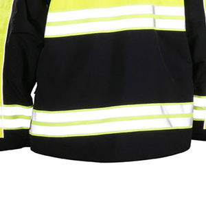 Reflective Safety <b>Jacket</b> Hi Visibility Polyester Breathable Industrial Workwear for Construction Road <b>Workers</b> Protective OEM - Product Image 4