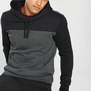 Sweat à capuche décontracté pour homme, hiver, 100% coton, polaire polyester, sweat à capuche uni, logo personnalisé, sweat à capuche surdimensionné - Product Image 6