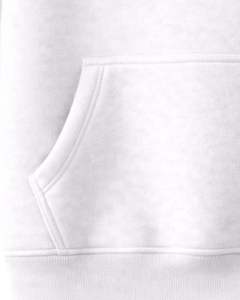 Customized Men White <b>Short</b> <b>Sleeve</b> Hoodie Pullover Cotton Fleece Casual Streetwear Kangaroo Pocket Lightweight Summer <b>Sweatshirt</b> - Product Image 6