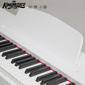 KINGMUSICO Piano numérique portable 88 touches avec <span class=keywords><strong>clavier</strong></span> à mécanisme marteau <span class=keywords><strong>lourd</strong></span> et USB <span class=keywords><strong>MIDI</strong></span> pour la vente en gros - Product Image 5