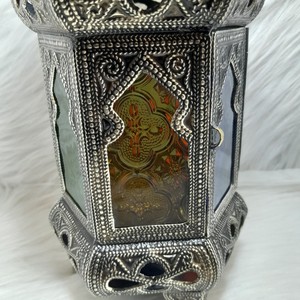 โคมไฟเหล็กทำมือแบบใหม่ ดีไซน์ฉลุลาย สำหรับตกแต่งบ้าน - Product Image 6