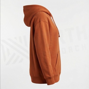 Sudadera con Capucha de Algodón Grueso para Mujer, Transpirable, Suave, Estilo Urbano, Ropa Básica, Color Personalizado, Venta al Por Mayor - Product Image 3