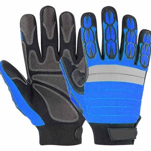 ถุงมือช่างอมาราหนังสังเคราะห์คุณภาพสูง ป้องกันมือสำหรับงานอุตสาหกรรม ทนทานต่อแรงกระแทก ถุงมือทำงานหนัก - Product Image 3