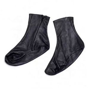 Chaussettes en cuir véritable en gros, pour l'hiver, décontractées, usage domestique, antibactériennes, personnalisées, haute qualité, OEM - Product Image 3