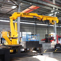 Maßgefertigter Kleiner 3-25 Tonnen Kompakter Hydraulischer Knickarm-Deckkran mit Winde für Schiffe und Offshore-Einsätze