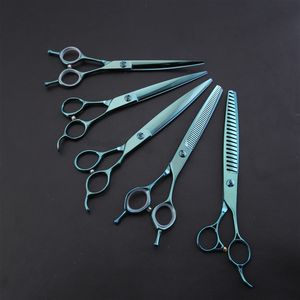 กรรไกรตัดแต่งขนโค้งปลายทู่แบบสองตะขอ ยี่ห้อ HABI INDUSTRIES สำหรับสัตว์เลี้ยงและสัตว์ ใช้ตัดขนได้ทั้งในร้านเสริมสวยและที่บ้าน อุปกรณ์เสริมความงาม - Product Image 6