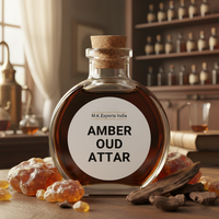 Huile d'Attar Concentrée Luxe Ambre Oud pour la Parfumerie de Niche et les Marques de Parfums Haut de Gamme
