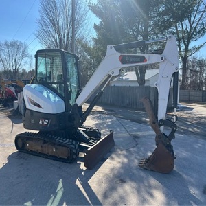 Powerful Bobcat E42 mini <b>excavator</b> designed for superior digging strength enhanced maneuverability and all day operator comfort - Product Image 2