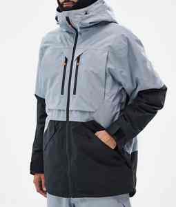 Chaqueta de Esquí SUMROOS para Hombre, Conjunto de Esquí Impermeable, Ropa Deportiva para Exteriores, Chaqueta de Esquí Azul/Negro Suave - Product Image 1