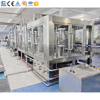 Ligne de production de remplissage de boissons liquides en conserve, jus en conserve, boissons gazeuses en conserve