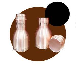 Bouteille d'eau en cuivre de qualité export, étanche, réutilisable, gourde métallique, approvisionnement direct usine - Product Image 1