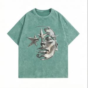 Camiseta de Mujer con Estampado Personalizado, Manga Corta de Satén, Material Premium Suave, Color Personalizado, para Uso Diario en Todas las Temporadas, Marca de Moda - Product Image 1