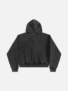 Relaxed Style Pullover <b>Hoodie</b> <b>Plain</b> Hooded Sweatshirt Comfortable Fabric Front Pocket for Casual Use - Product Image 4