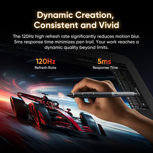 Tableta de Dibujo XPPen Artist Pro 27 Gen 2 4K UHD con Pantalla Táctil de 120Hz y Lápiz X3 Pro, 16384 Niveles - Product Image 3