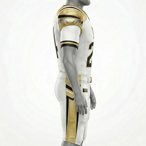 Custom OEM High-Performance American Football Uniform Set Premium Tackle Twill Jersey & Padded <b>Pants</b> Wholesale - Product Image 5