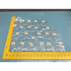 LOT DE 23 JOINTS TORIQUES SHIBATEC P-36CR, EN CAOUTCHOUC CRISTALLIN - Équipements et Pièces Semi-conductrices de Renommée Mondiale à Confiance Mondiale - Product Image 1
