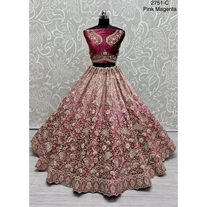 ชุดเจ้าสาวอินเดียกำมะหยี่คอลเลกชันสำหรับเจ้าสาวกับงาน zarkhan โดย fabzone - Product Image 5