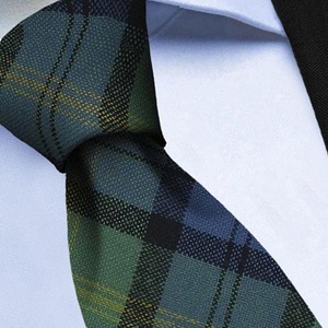 Corbata Escocesa de Tartán para Hombre, Diseño Clásico a Cuadros, Corbata Formal para Boda, Poliéster Premium, Diseño Personalizado del Clan - Product Image 4