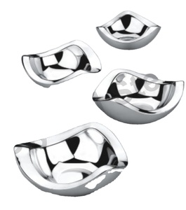 Oval Stainless Steel Fruit & <b>Vegetable</b> Storage Bowl Everyday Use Counter top Metal Colander & Strainer Wholesale Price - Product Image 1