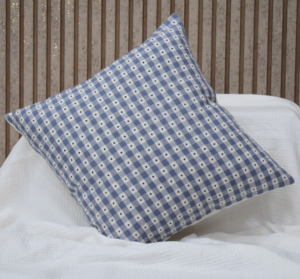 Elegant Embroidered Linen Cushion Case Natural Flax Fabric Decorative Pillow <b>Cover</b> <b>for</b> Modern Living Room Wholesale Manufacturer - Product Image 2