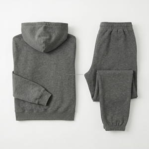 OEM Women Sweat Suits Baggy Sweatsuit Sweatpants and <b>Hoodie</b> Set Tracksuit for Men <b>Hoodie</b> Sets Unisex - Product Image 5