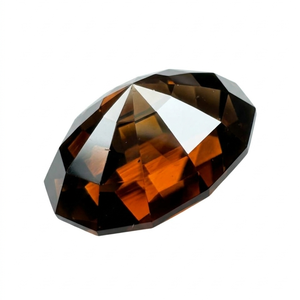 OBERON JEWELS 4.08 Carat Natural Fancy Brownish Red <b>Step</b>-Cut Oval Diamond SI1 Clarity IGI Certified for Jewelry Making - Product Image 2