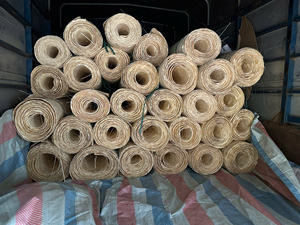 Material de Mimbre de Bambú Diseñado para Insertos de Puertas de Armarios, Decoración de Muebles y Suministro para Exportación - Product Image 6