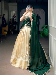 Designer <b>Lehenga</b> Choli Dupatta For All Festival Wear At <b>Cheap</b> Price From India - Product Image 2