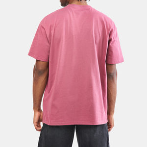 Camisetas de Hombre de la Mejor Calidad, 100% Algodón, Transpirables, de Secado Rápido, Tela Suave, Teñido Liso, Corte Regular, con Logotipo Bordado Personalizado - Product Image 4