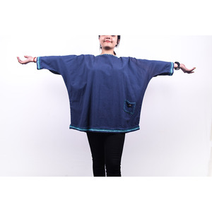 Robe bleue 100% coton - Product Image 1