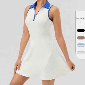 Quick Motion Style Vent <b>Skirt</b> Shorts Top Agile Soft Feel Player Court Performance Stretch Fabric Training Tennis Uniform - Product Image 6
