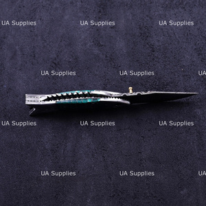 Handmade <b>Fish</b> Folding <b>Knife</b> Damascus Steel Pine Cone Handle Outdoor Survival Custom EDC OEM ODM Wholesale Manufacturer Drop - Product Image 5