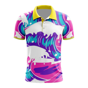 เสื้อเจอร์ซีย์แขนสั้นผู้ชายแบบแห้งเร็ว ปักโลโก้ตามสั่ง สำหรับเทนนิส โบว์ลิ่ง กอล์ฟ - Product Image 5