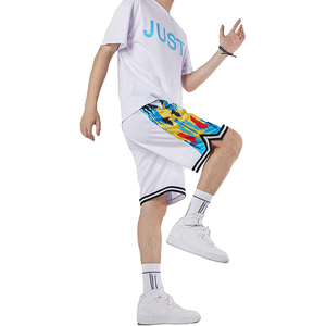 Shorts de basket-ball pour hommes, flexibles et durables, parfaits pour le saut, la course et plus encore - Product Image 5