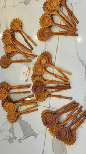 Natural Wooden <b>Spoon</b> for Kitchen Cooking and <b>Serving</b> - Product Image 3