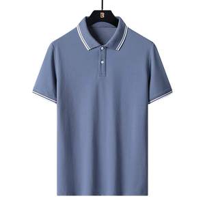 เสื้อโปโลผู้ชาย โพลีเอสเตอร์ 100% คุณภาพสูง 15 สี สีส้ม เสื้อทีมเวิร์ค แห้งเร็ว เสื้อยืดกอล์ฟ - Product Image 4