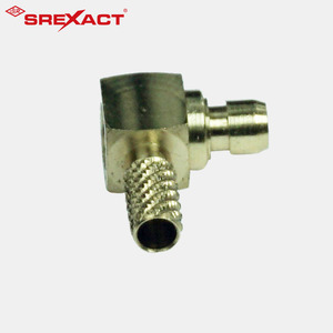 Piezas de Latón Mecanizadas por CNC Personalizadas, Carcasa de Conector RF Torneada con Precisión - Product Image 3