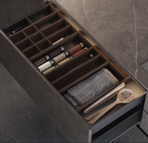 Gabinetes de Cocina Modulares Europeos Personalizados JY Project, Laminado Brillante de PVC, Estructura de MDF, Bisagras, Diseño de Mármol para Apartamentos, 2 Años de Garantía - Product Image 5